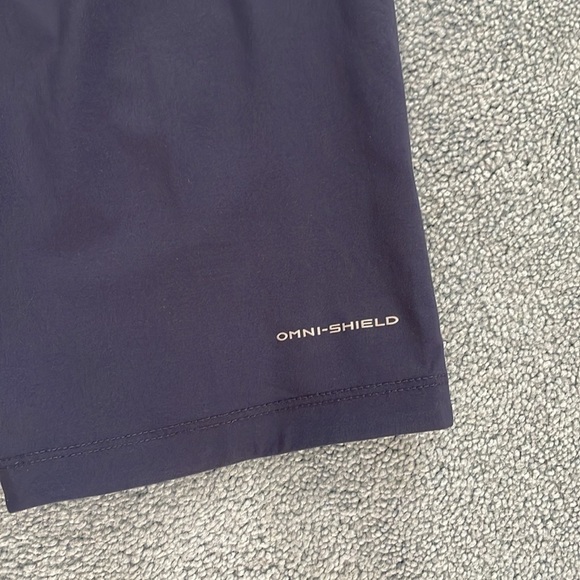 Columbia Titanium Men’s Omni-Shield Hiking Pants 16/48 Navy Lightweight Travel - Picture 14 of 14